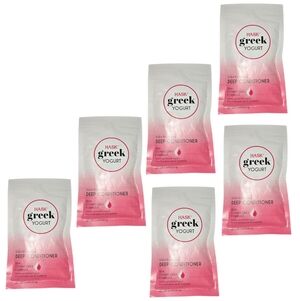 6X Hask Greek Yogurt Color Care Cranberry Pomegranate Deep Conditioner 1.75 Oz